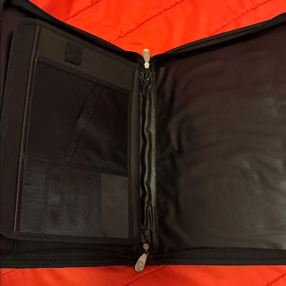 Black Leather Briencase New